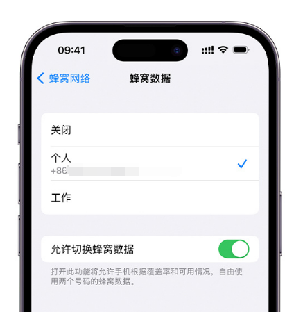 山亭苹果维修服务分享如何在iPhone上使用双卡 